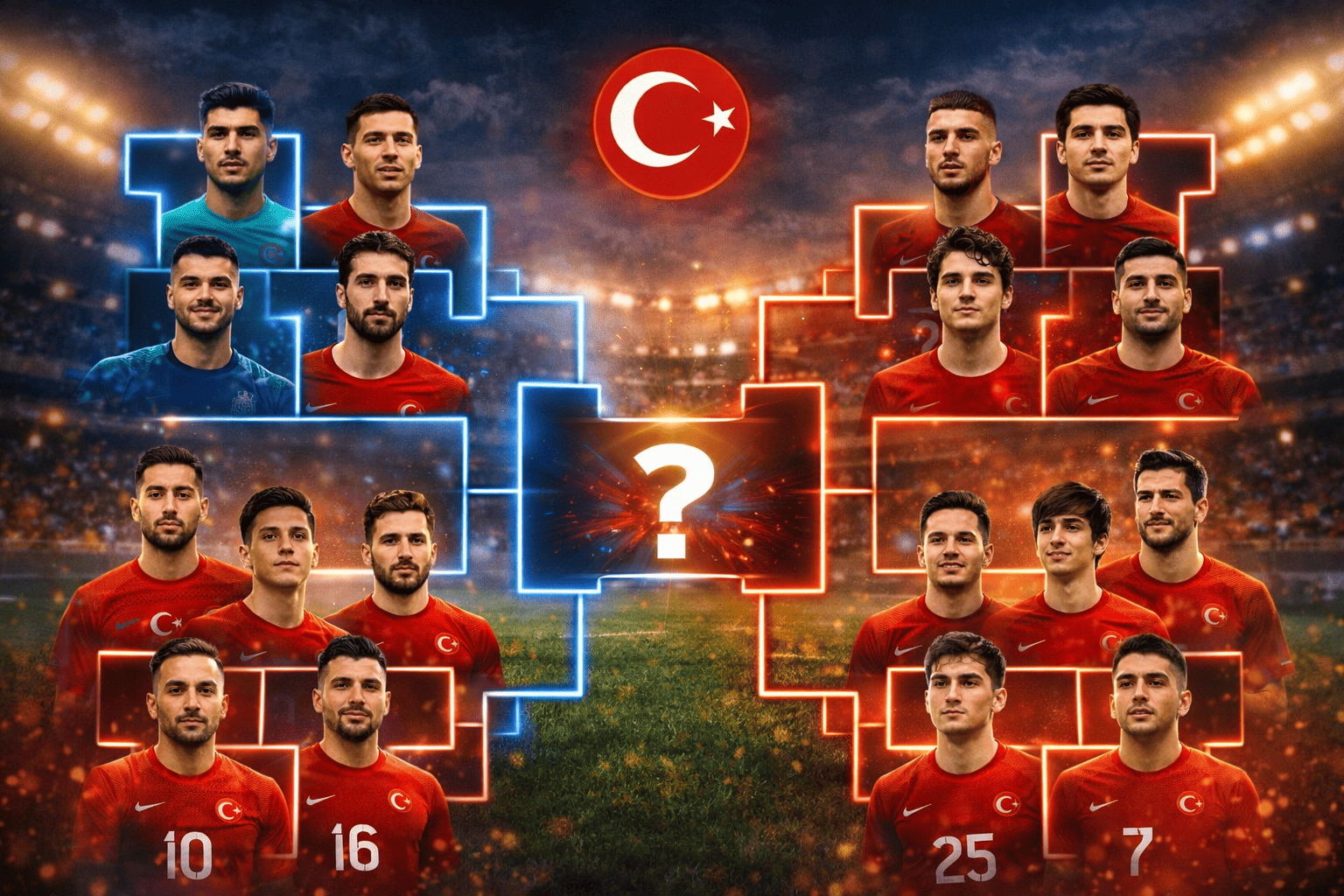 Türkiye Milli Takımı - En İyi Oyuncuyu Seç! - QuizBol Testi