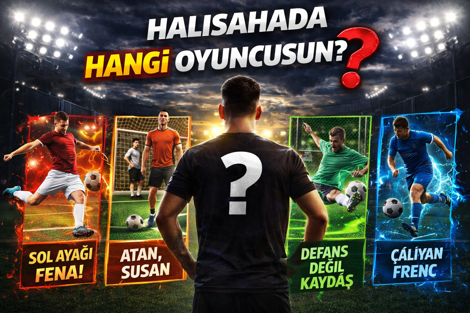 Halısahada Hangi Oyuncusun? - QuizBol Testi