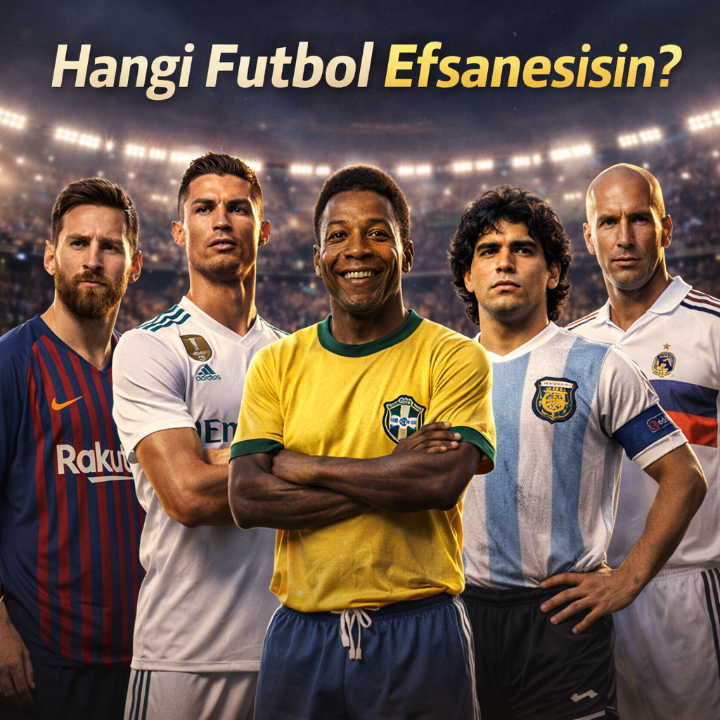 Hangi Futbol Efsanesisin? - QuizBol Testi